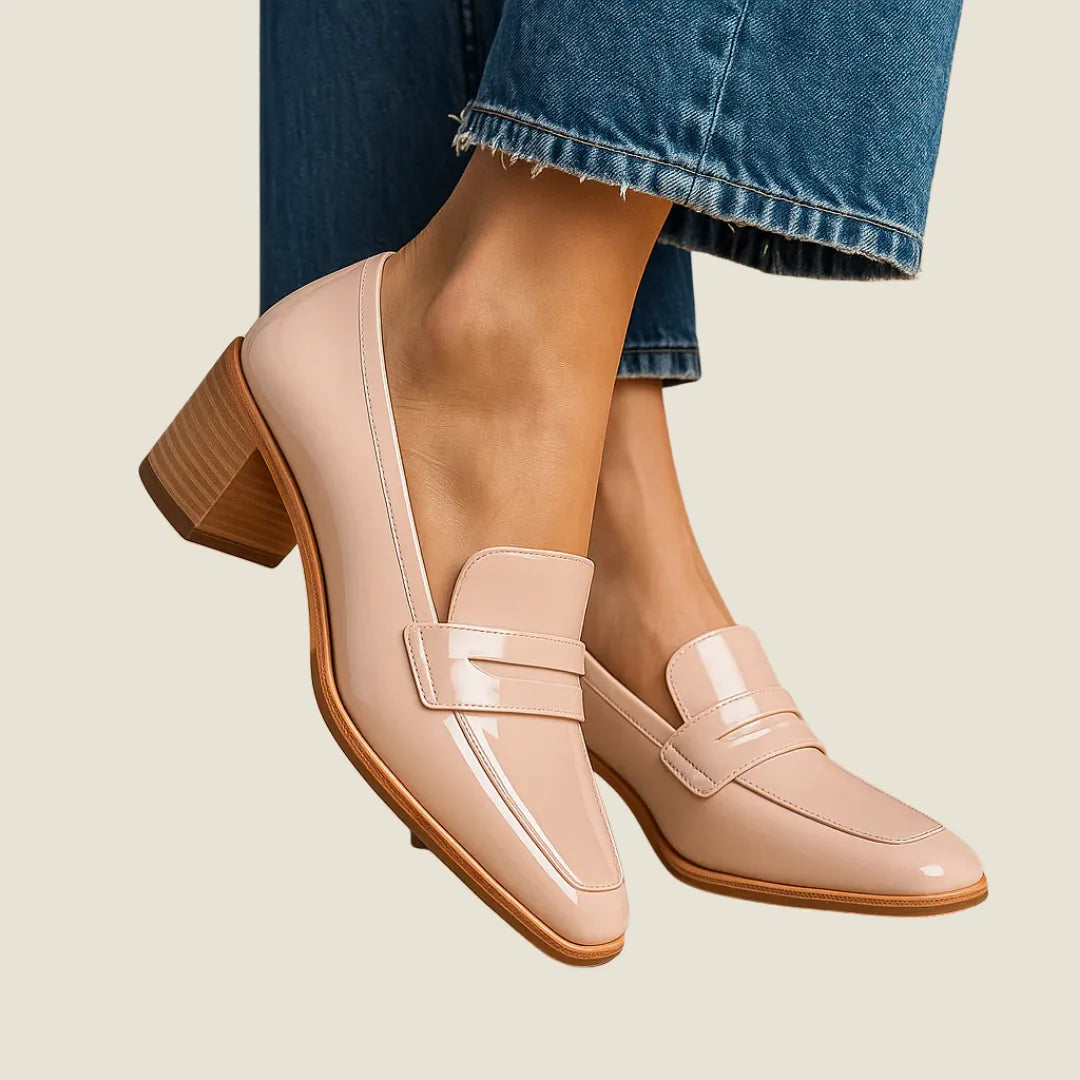 Elaine | Sleek Polished Loafers