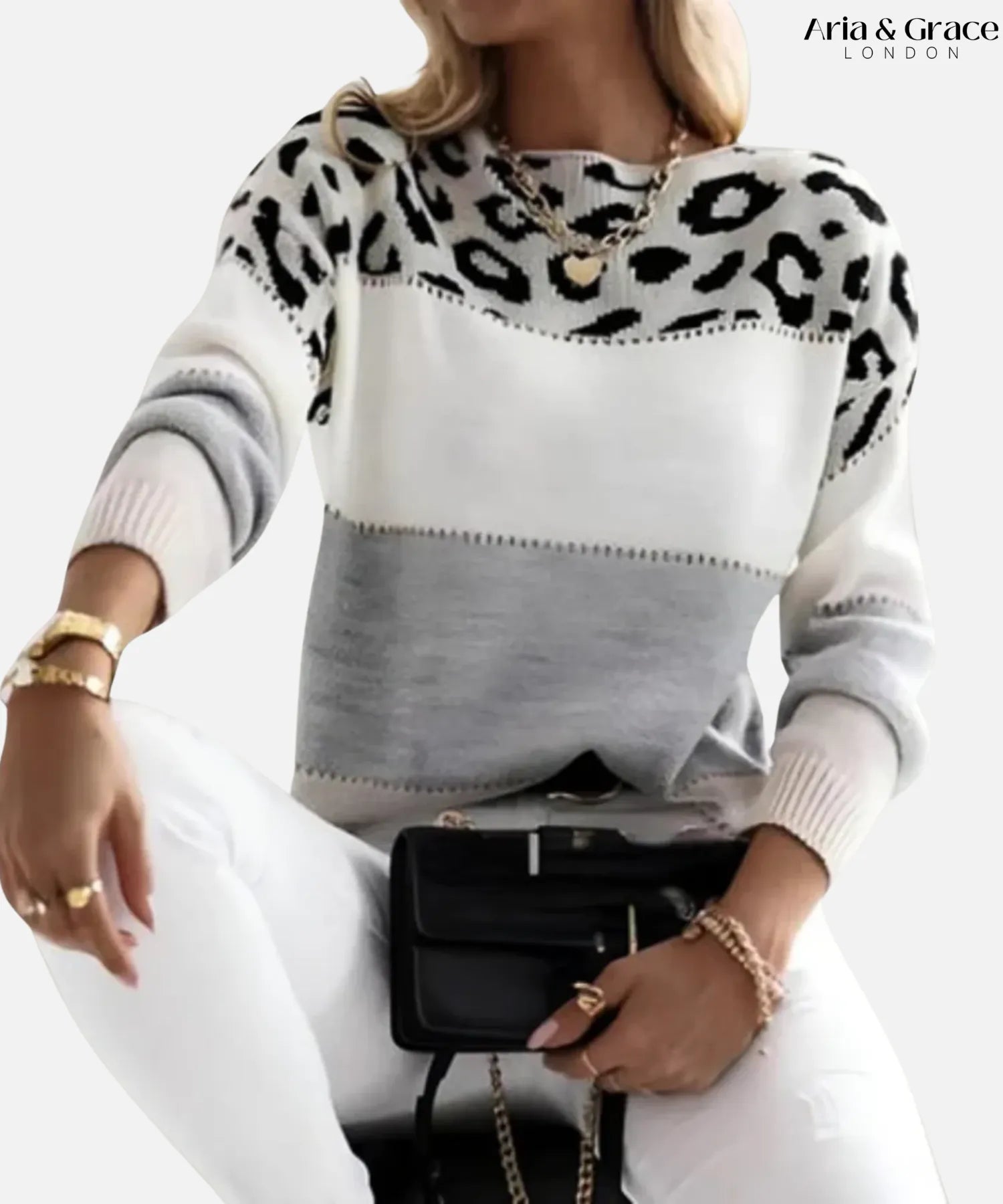 Charlene | Leopard Print Casual Sweater