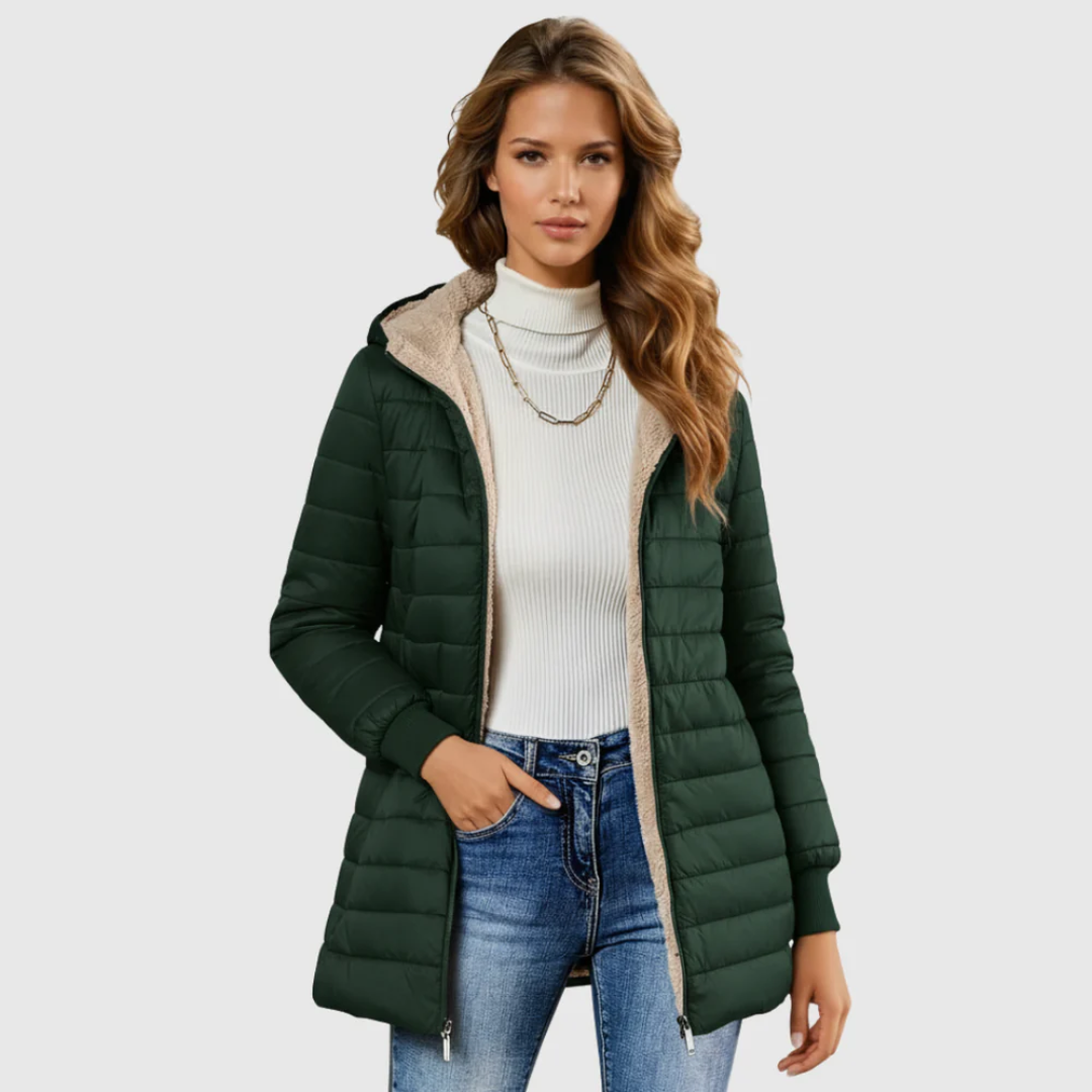Caroline | Sherpa-Lined Winter Coat