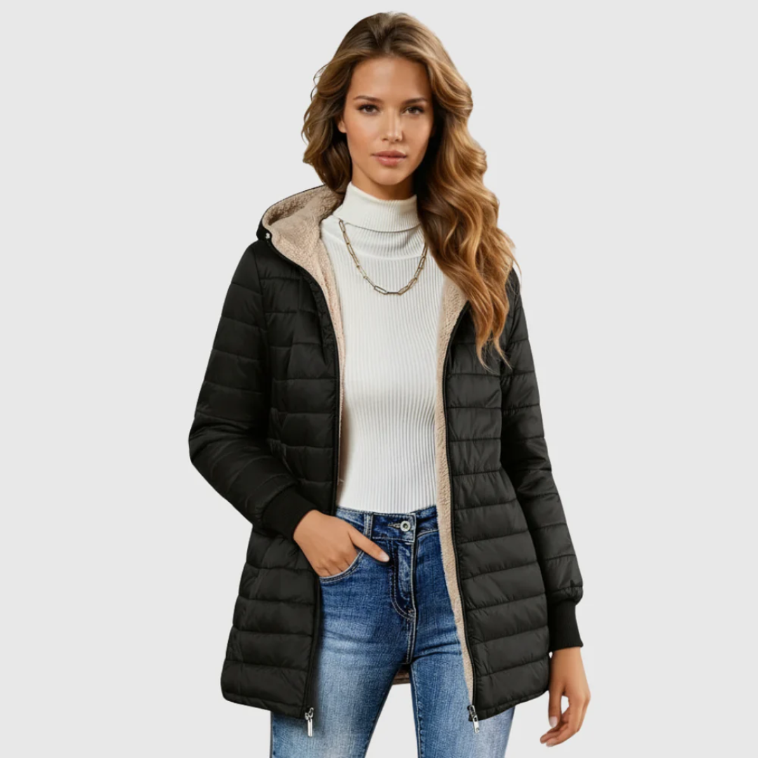 Caroline | Sherpa-Lined Winter Coat