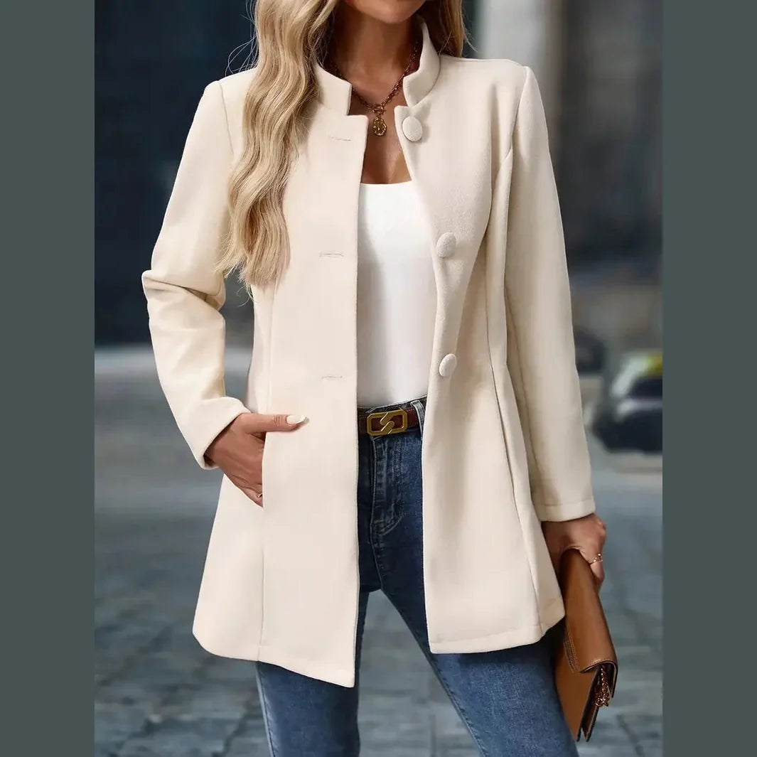 Amara – Fashionable Single-Breasted Blazer