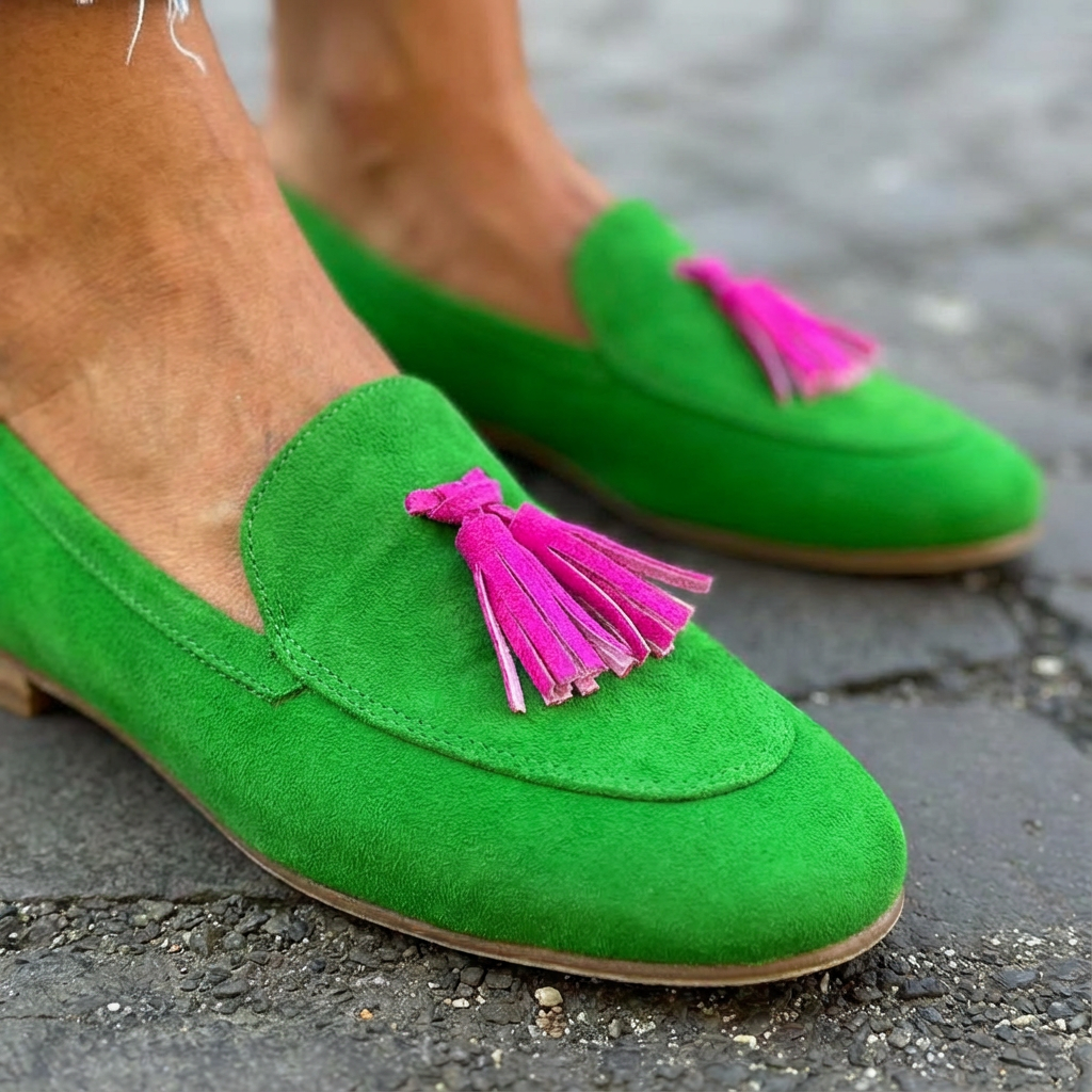 Mandy Tassel-Embellished Loafers