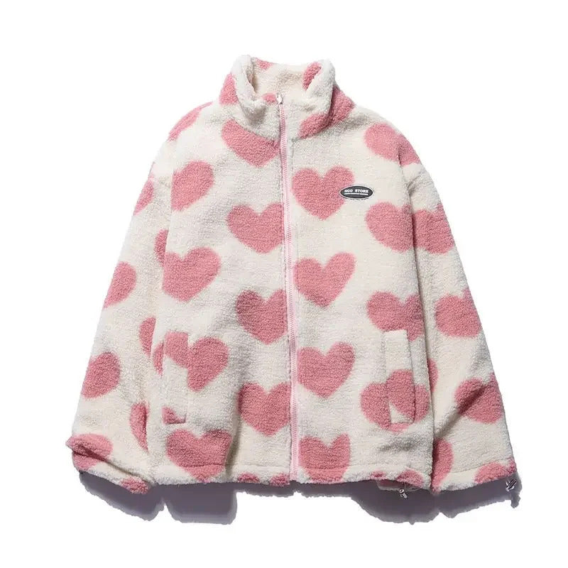 Evelyn | Reversible Hearts Jacket