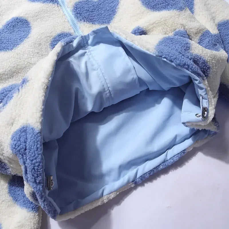 Evelyn | Reversible Hearts Jacket