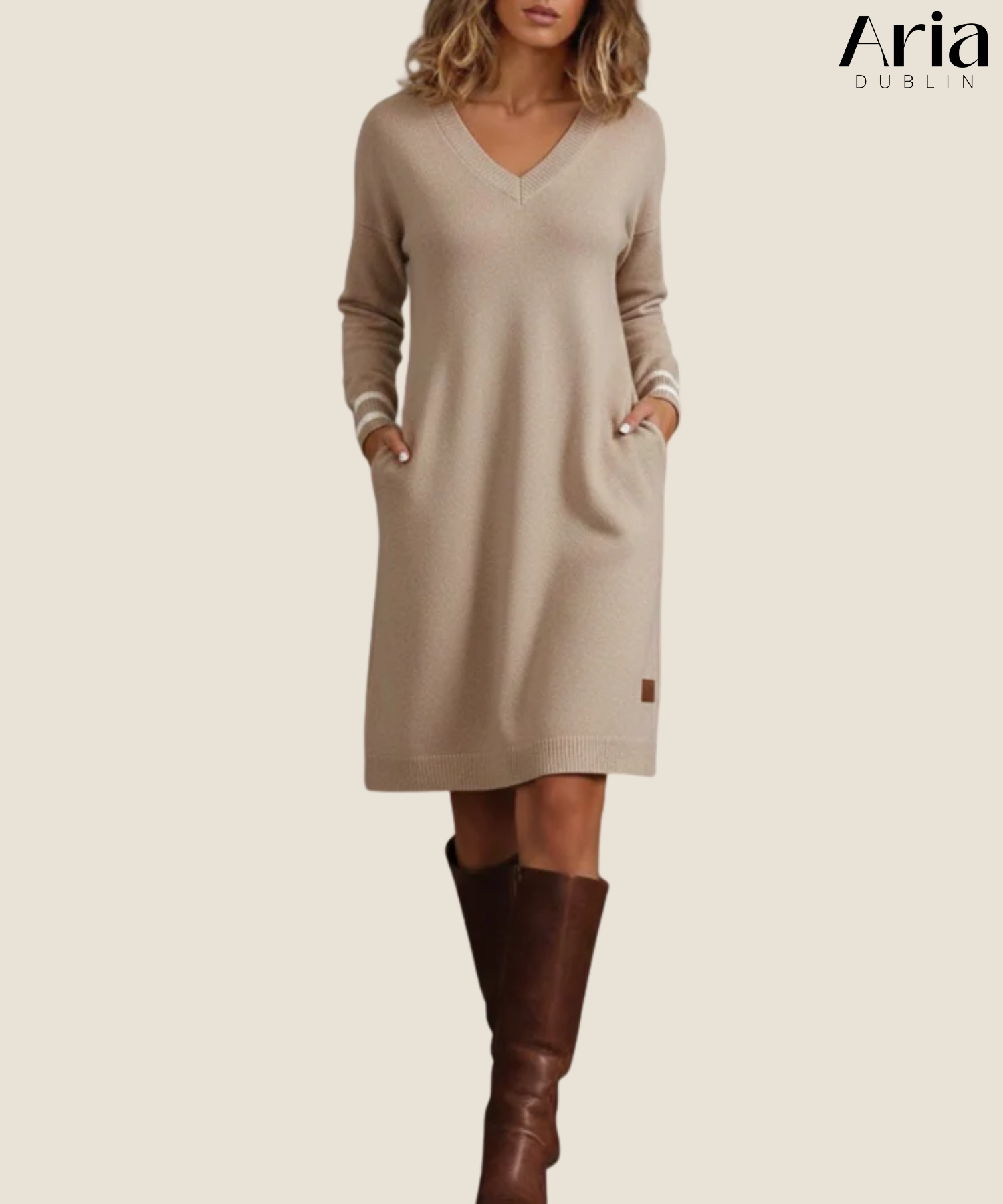 Aurora | Elegant Everyday Sweater Dress