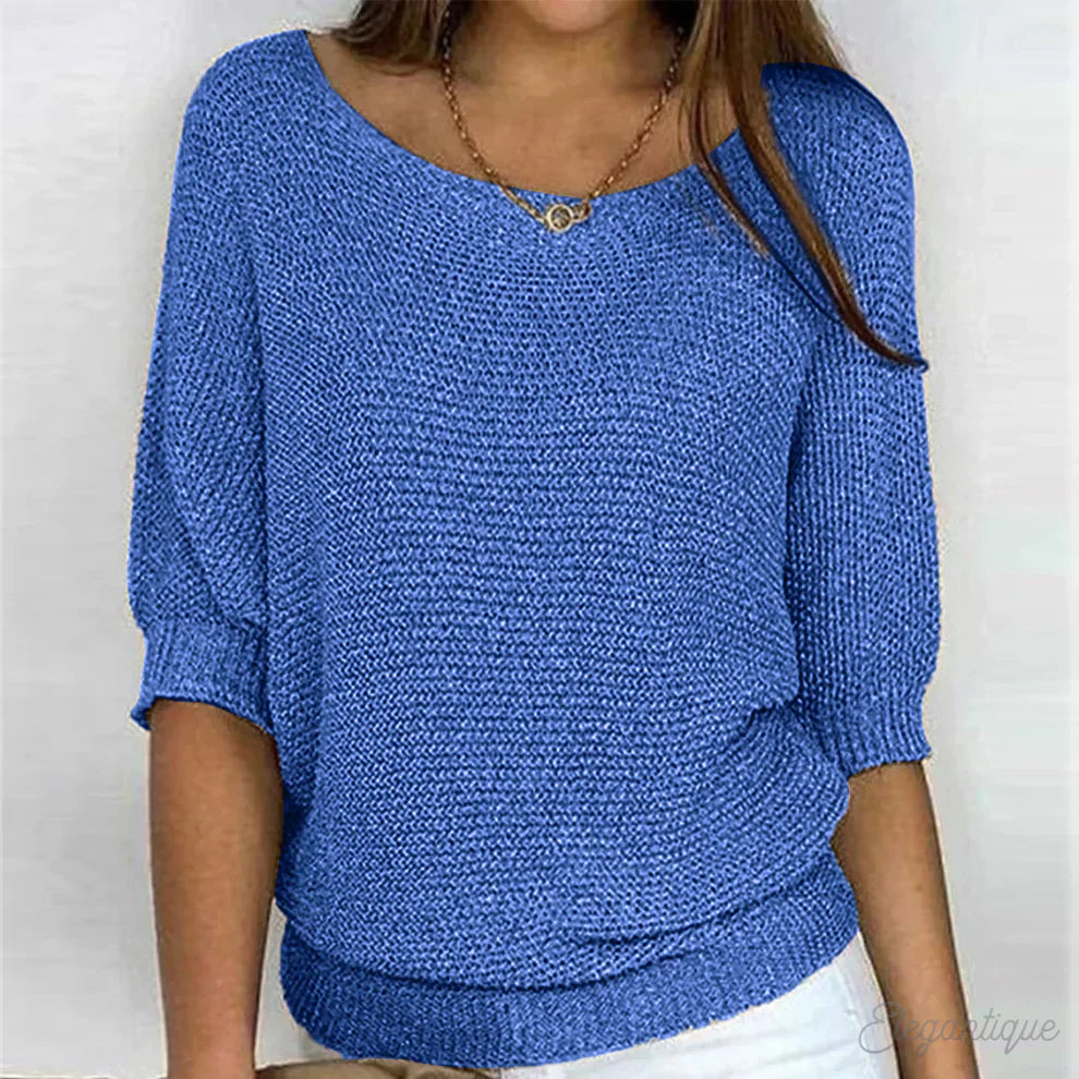 Ava - Elegant Knit Sweater