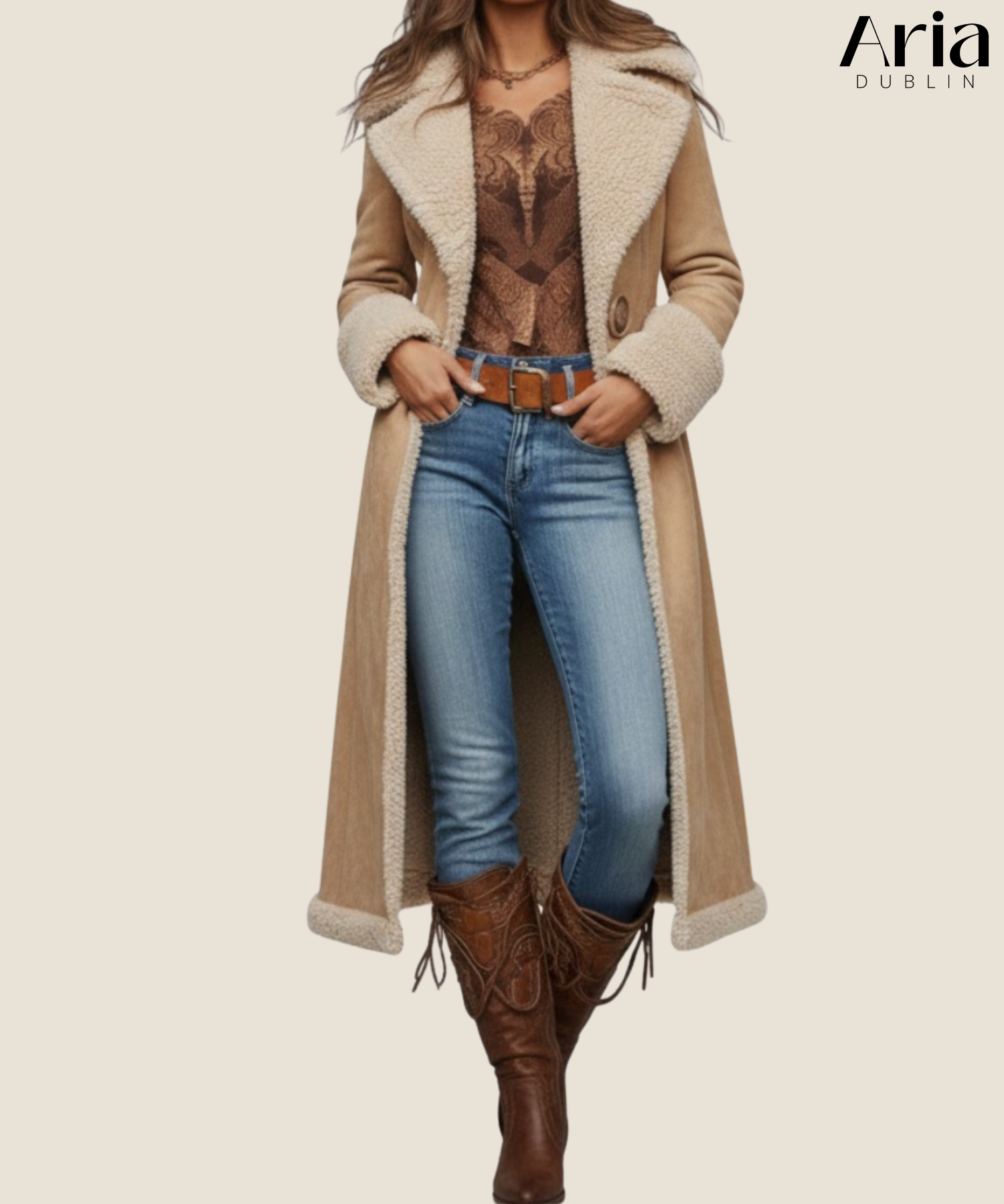 Ara | Shearling coat