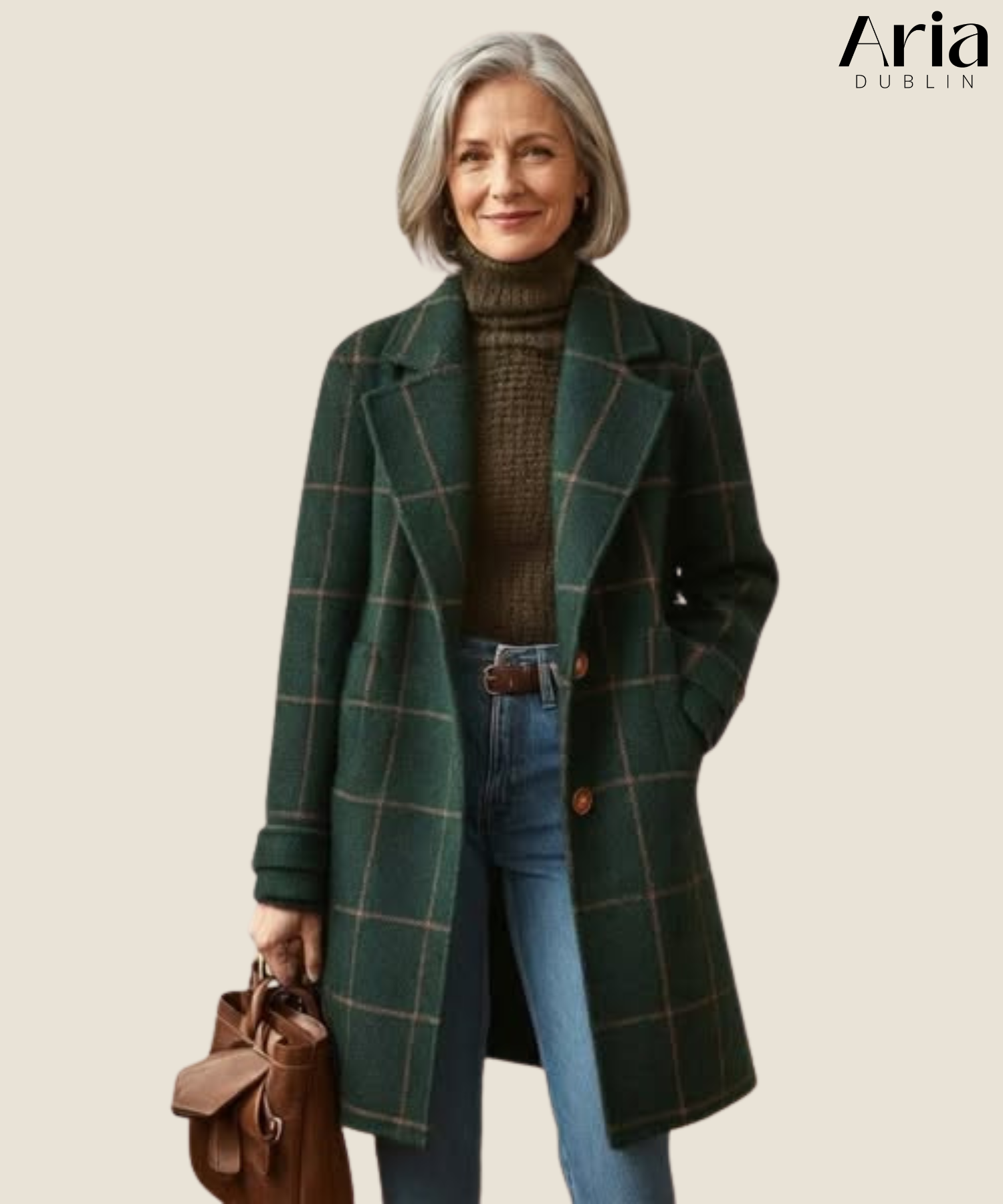 Luxury Retro Tweed Coat