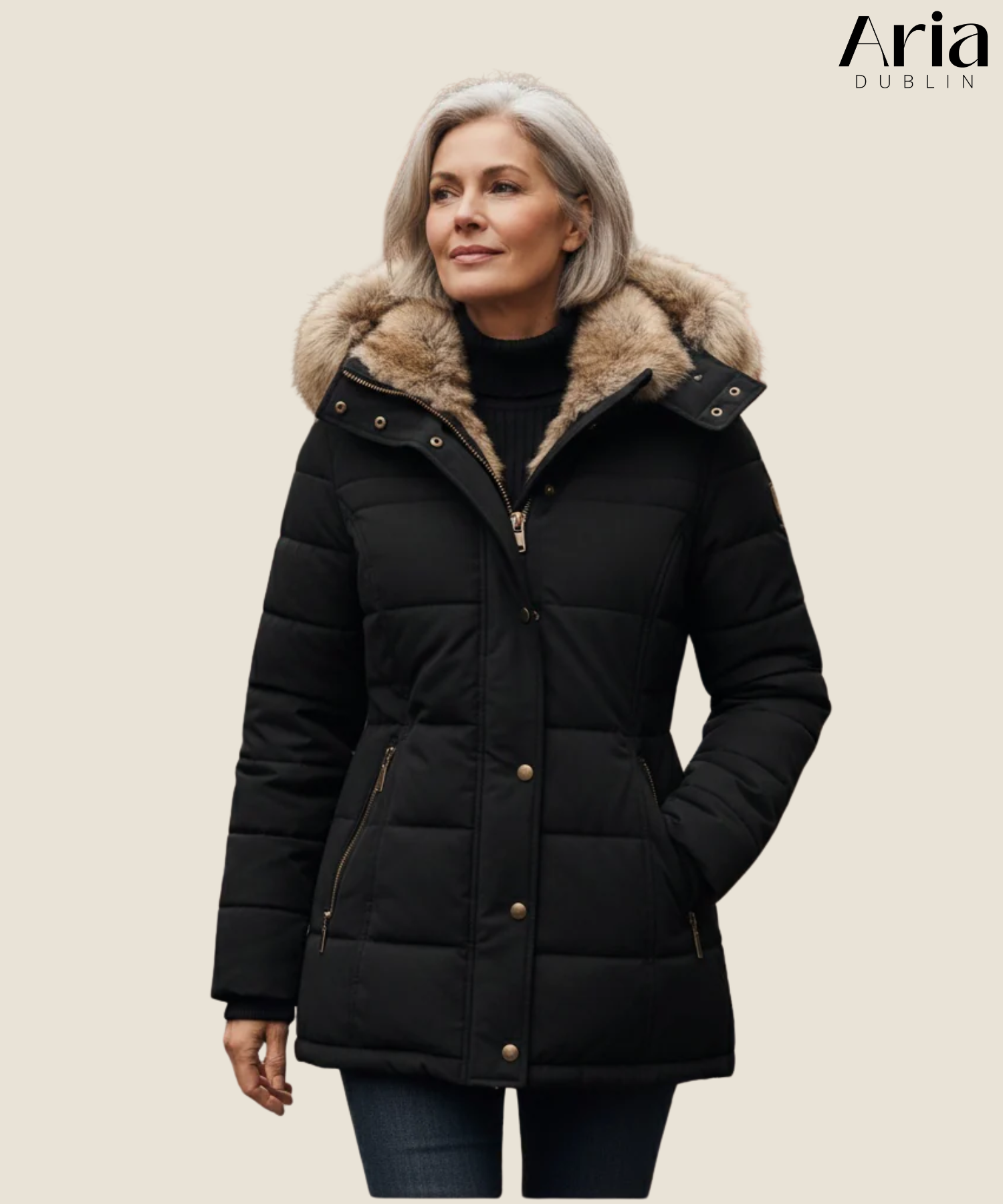 Anna | Fur-Lined Winter Coat
