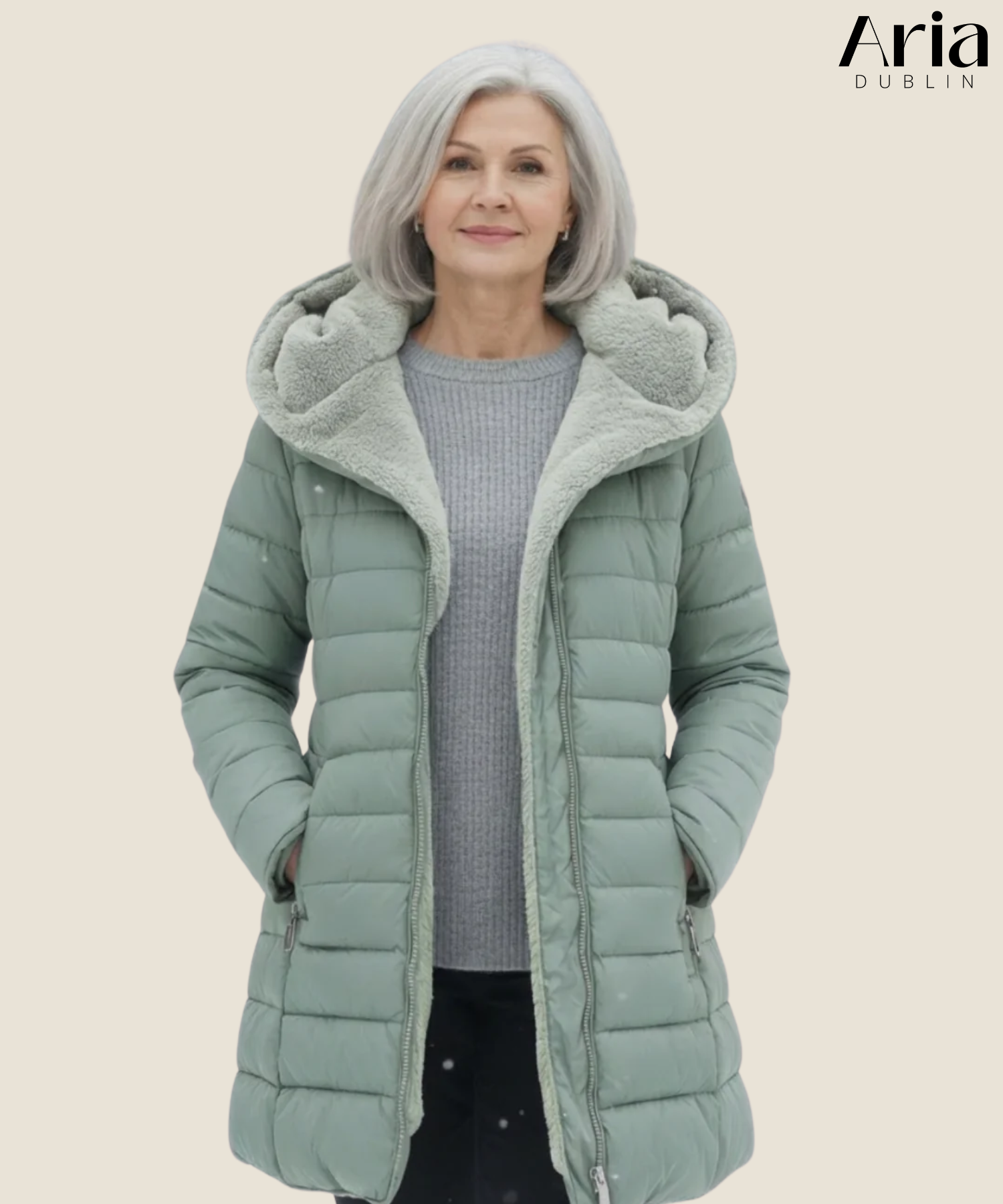 Esther | Fleece Lined Puffer Jacket