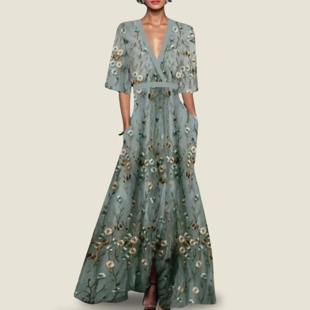 Chloe | Elegant Floral Dress