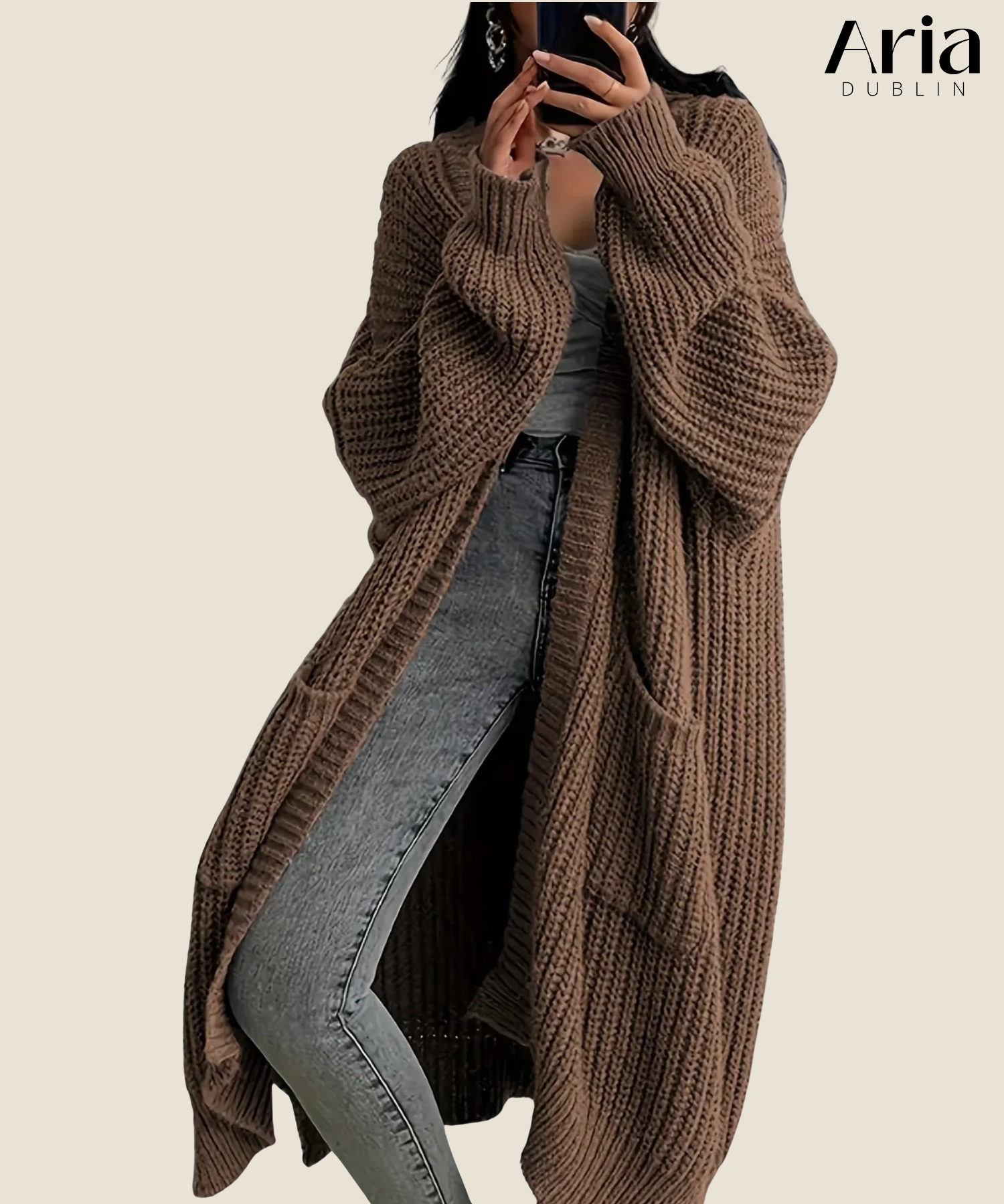 Celine | Cozy Longline Cardigan