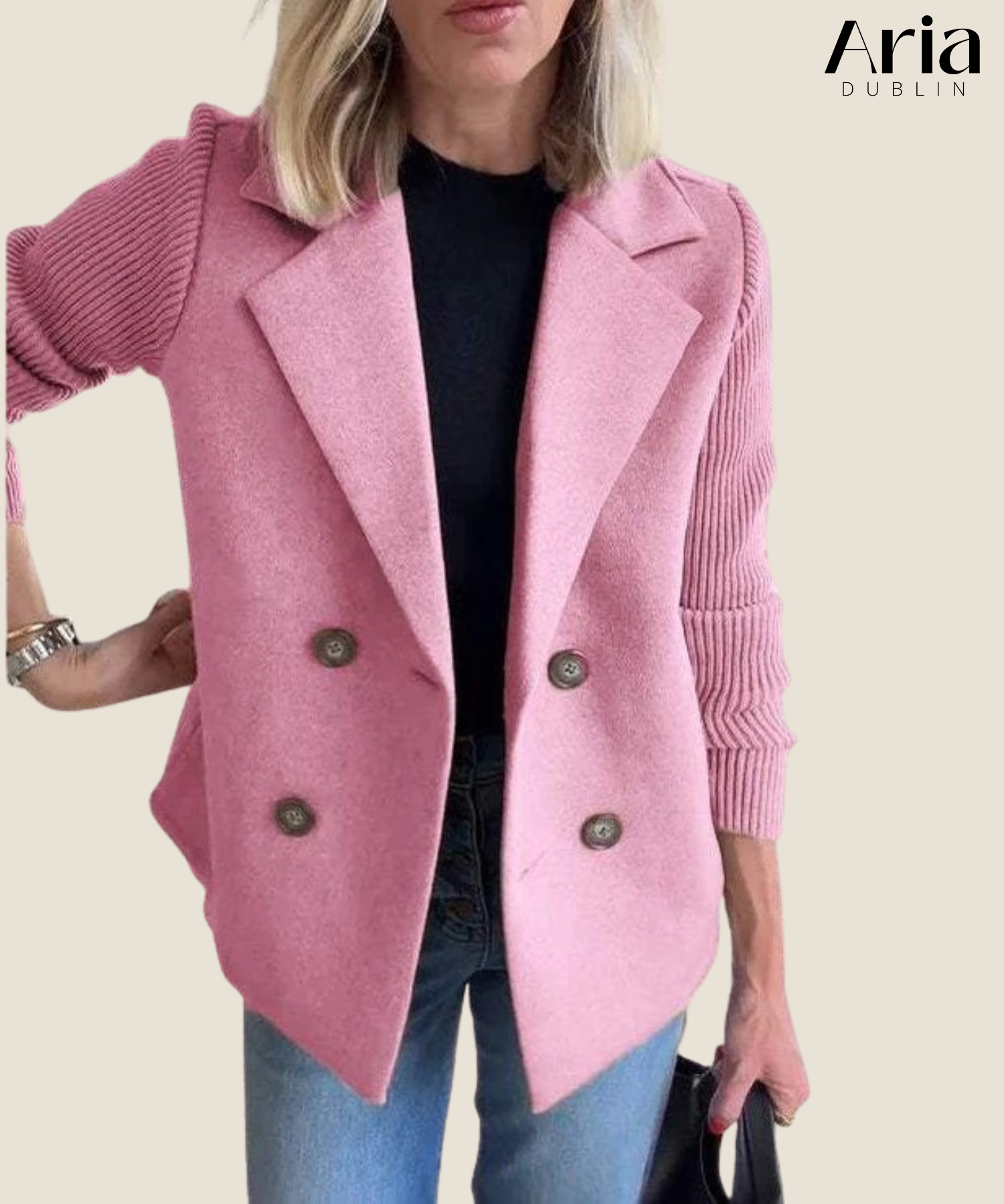 Ivy | Relaxed Fit Patchwork Coat