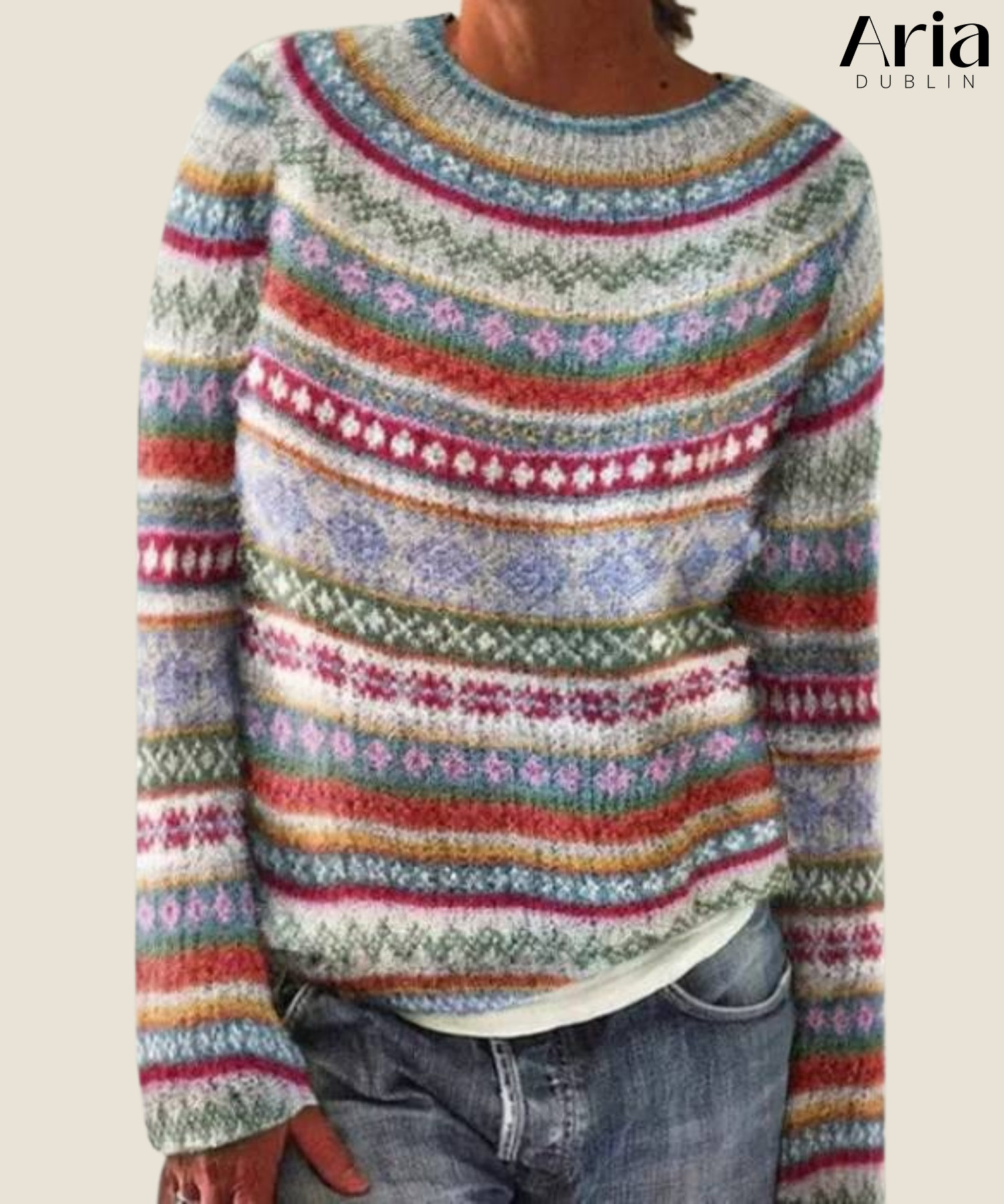 Aada | Stylish Retro Sweater