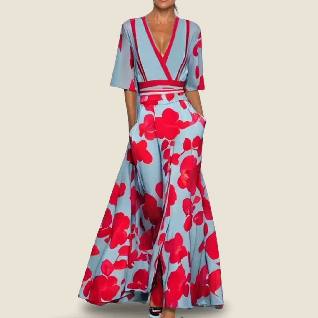 Chloe | Elegant Floral Dress