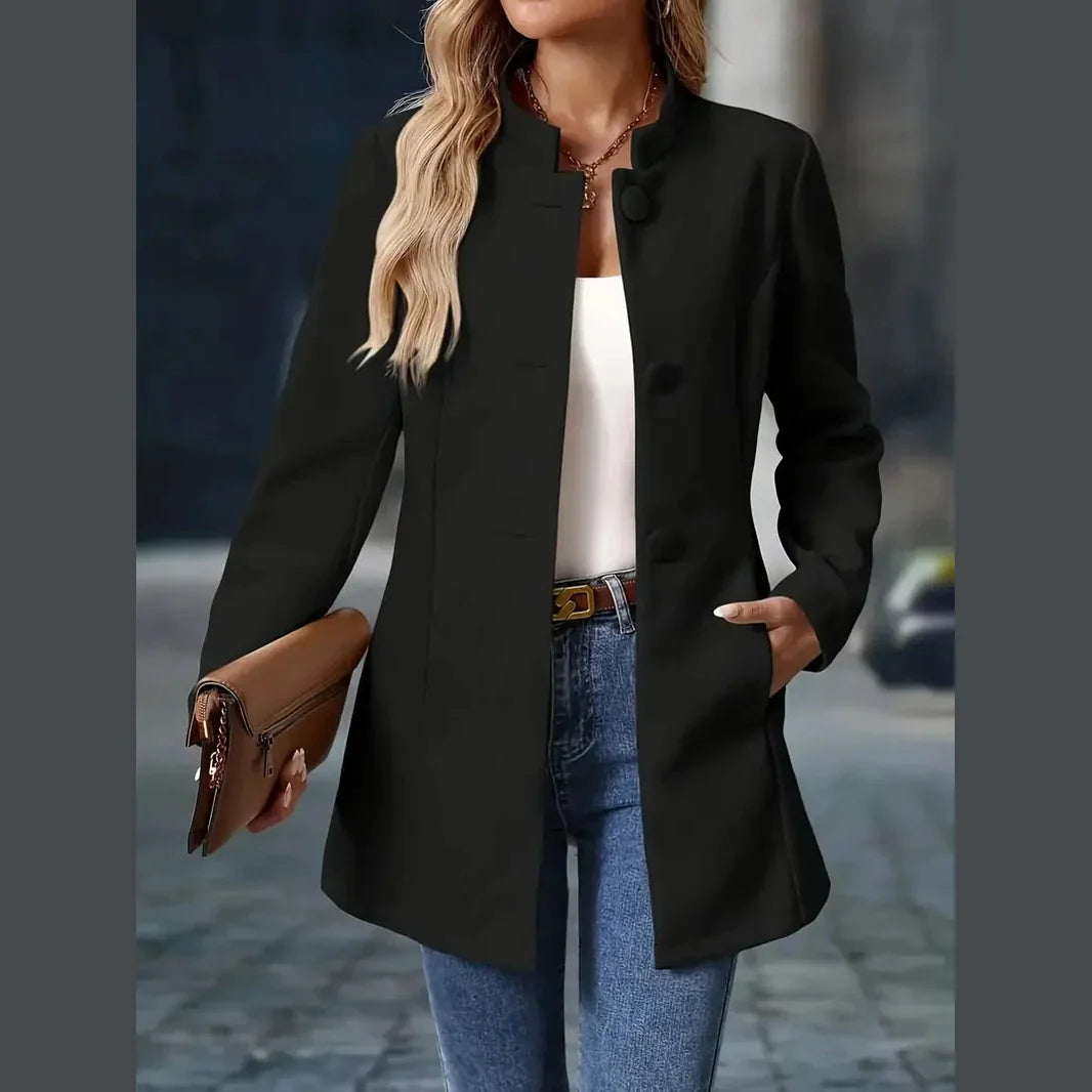 Amara – Fashionable Single-Breasted Blazer