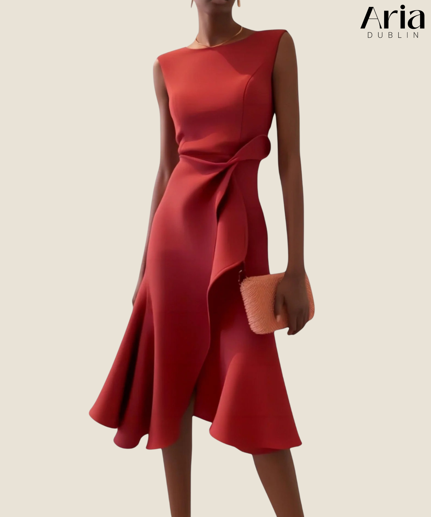 Ariana | Pleated Midi Dress