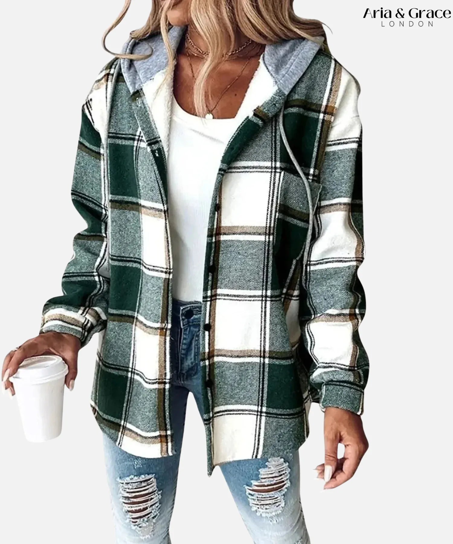 Martina | Women's Mesh Button Placket Jacket