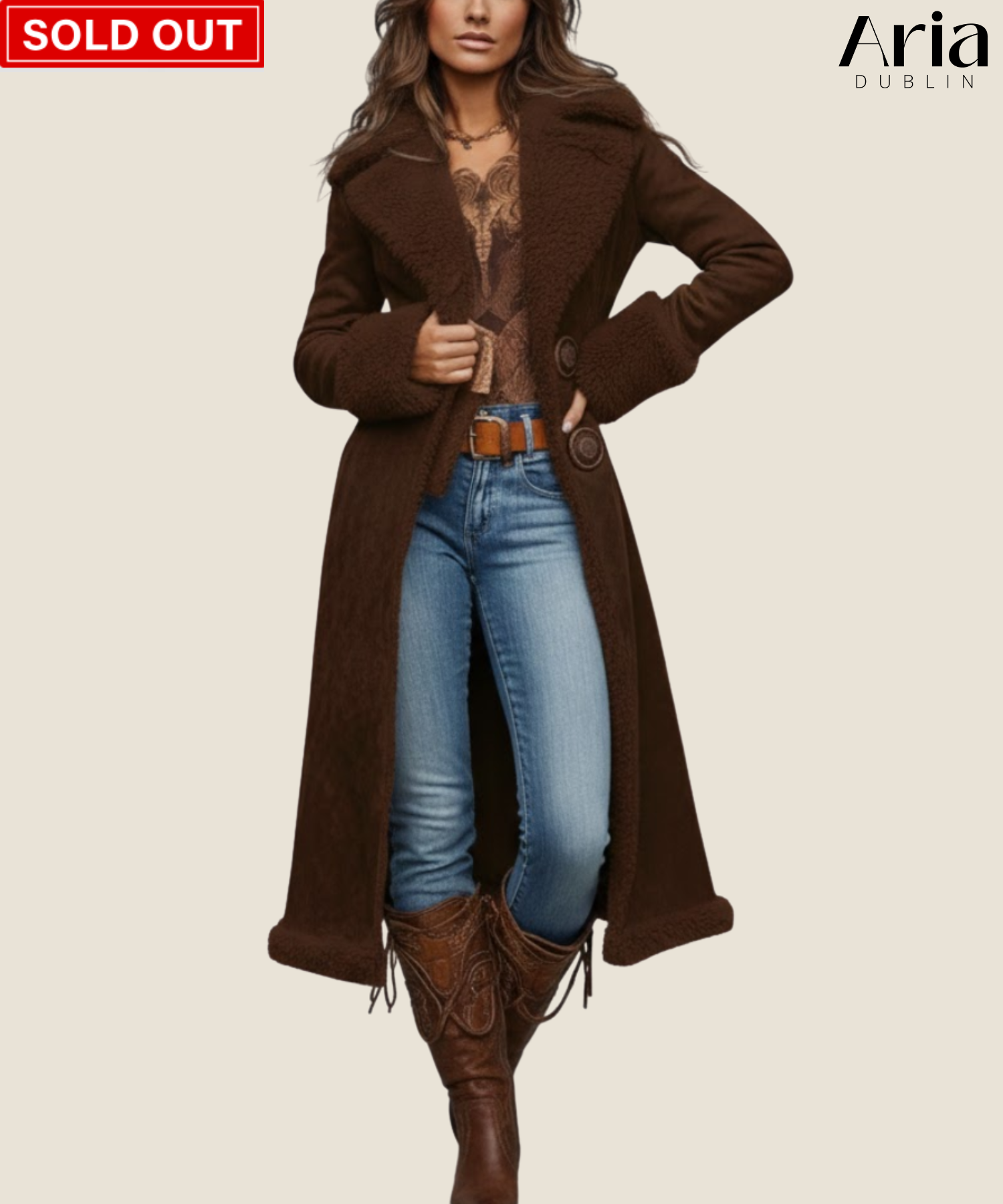 Ara | Shearling coat