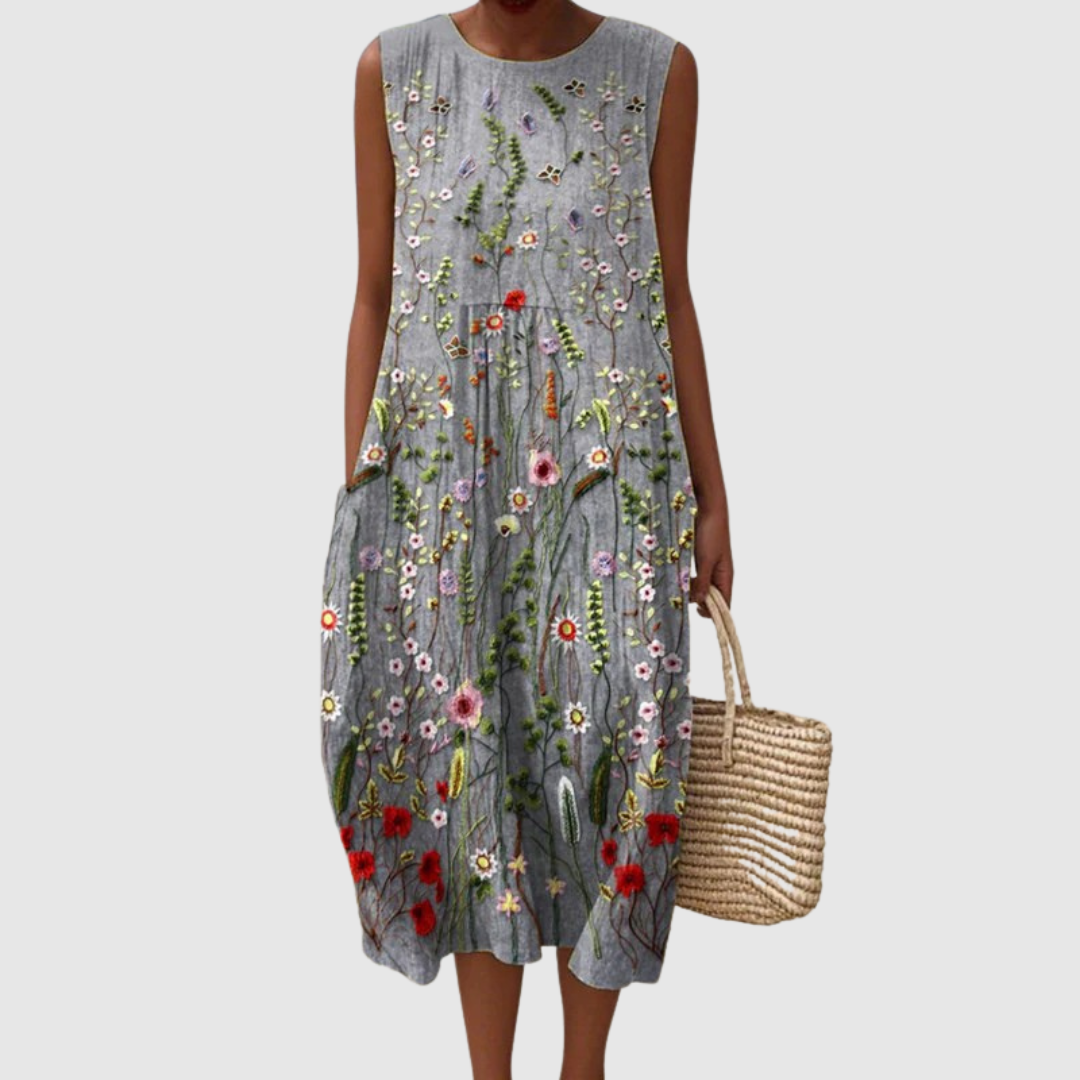 Cara | Wildflower Midi Dress