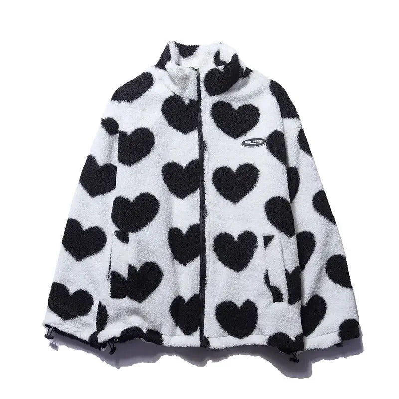 Evelyn | Reversible Hearts Jacket