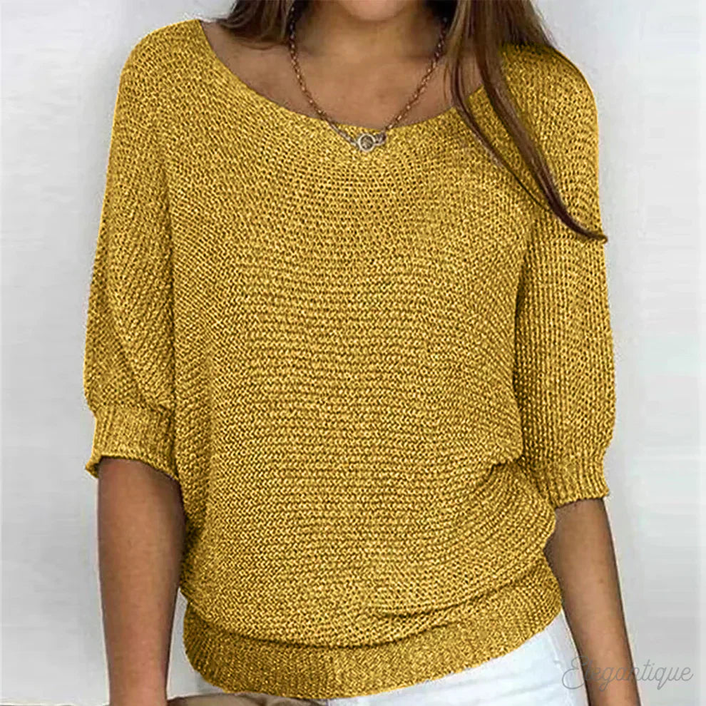 Ava - Elegant Knit Sweater